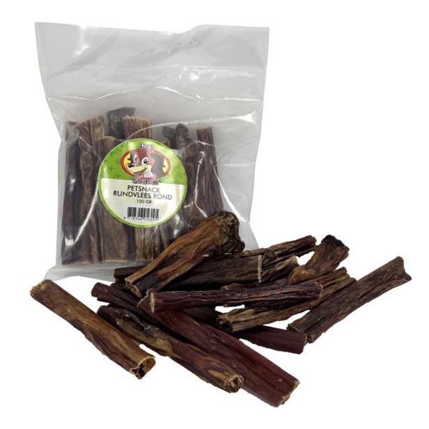 Petsnack Rundvlees rond 100 gram
