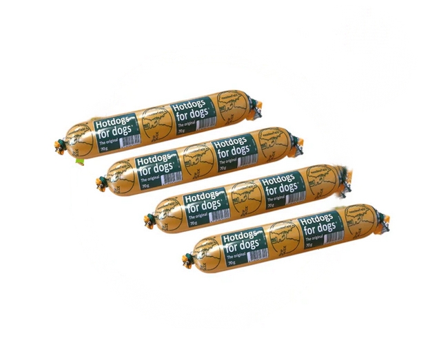 Hotdogs for Dogs 4 of 48 stuks á 70 gr4