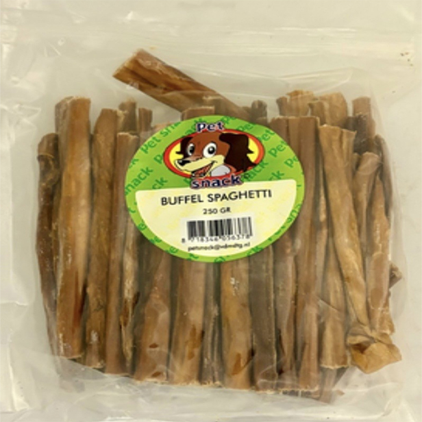 Petsnack Buffel Spaghetti 250 gr