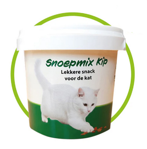 Snoepmix Kip – 100% natuurlijke snack voor de Kat
