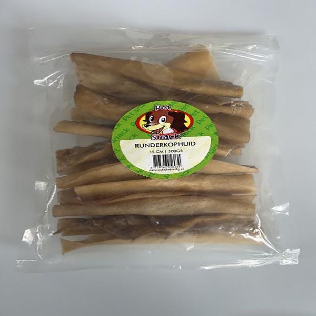 Runderkophuid 15 cm - 300 gram