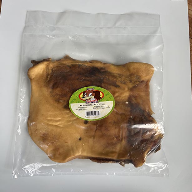 Petsnack Kophuidplaat  - 1 stuk
